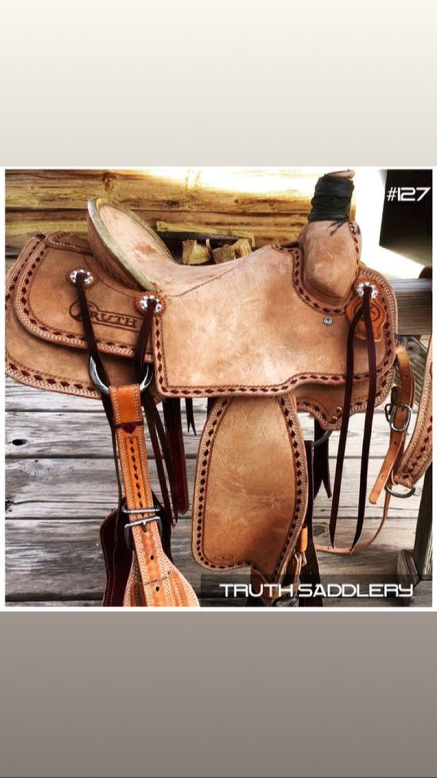 Custom Tooled Saddle Pads