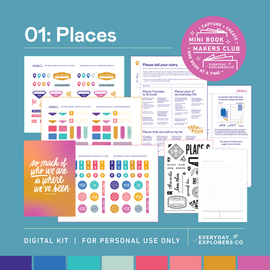 PCS Everyday Planner Digital Stamp Set