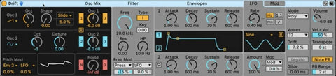 Drift Synt by Ableton