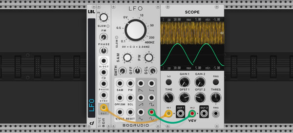 Modular synth LFO