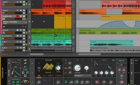 Bitwig Studio - music production and audio mixing software