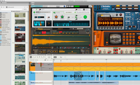 "Reason" is a music production software developed by Swedish company, Propellerhead Software.