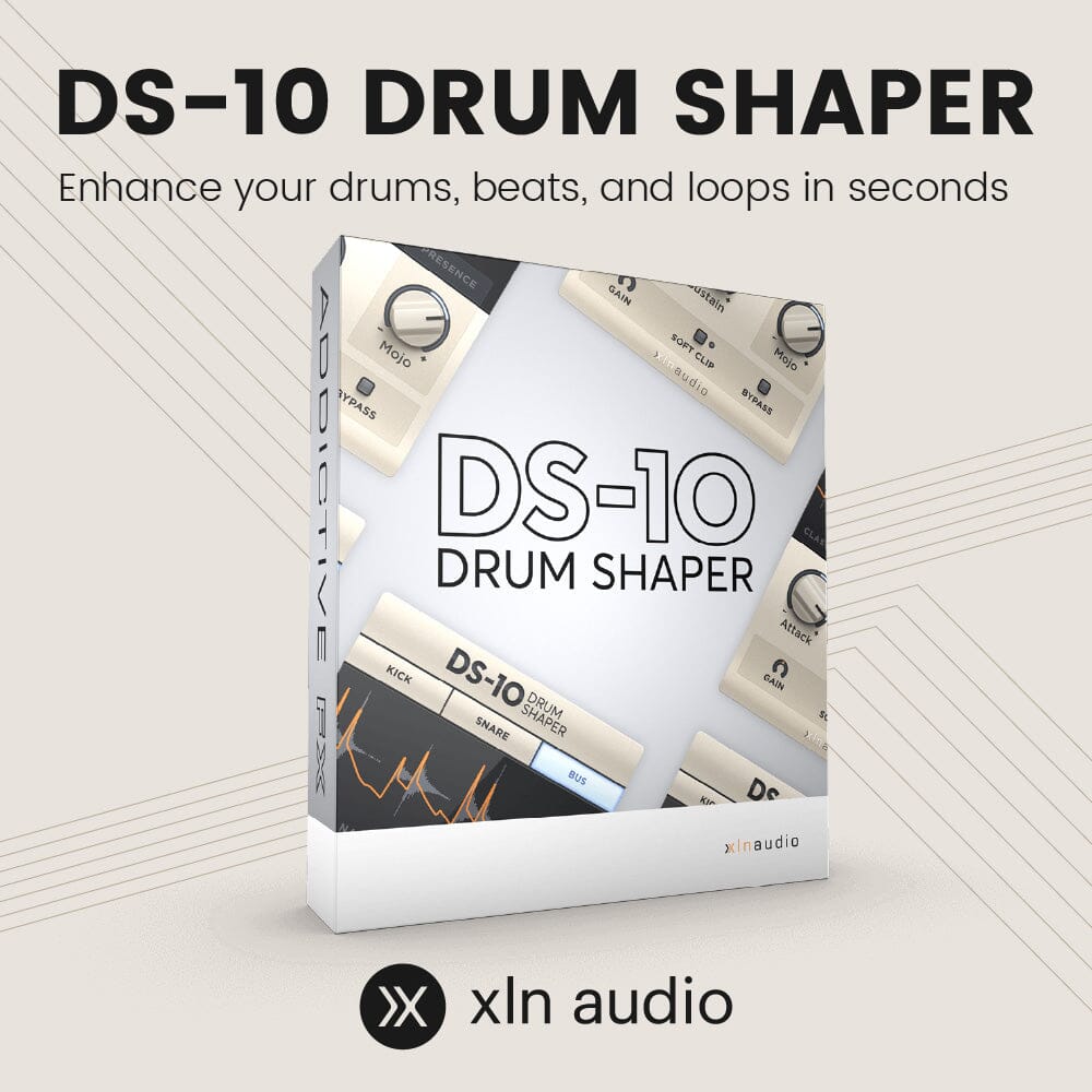 DS-10 Drum Shaper - Enhance your drums, beats, and loops