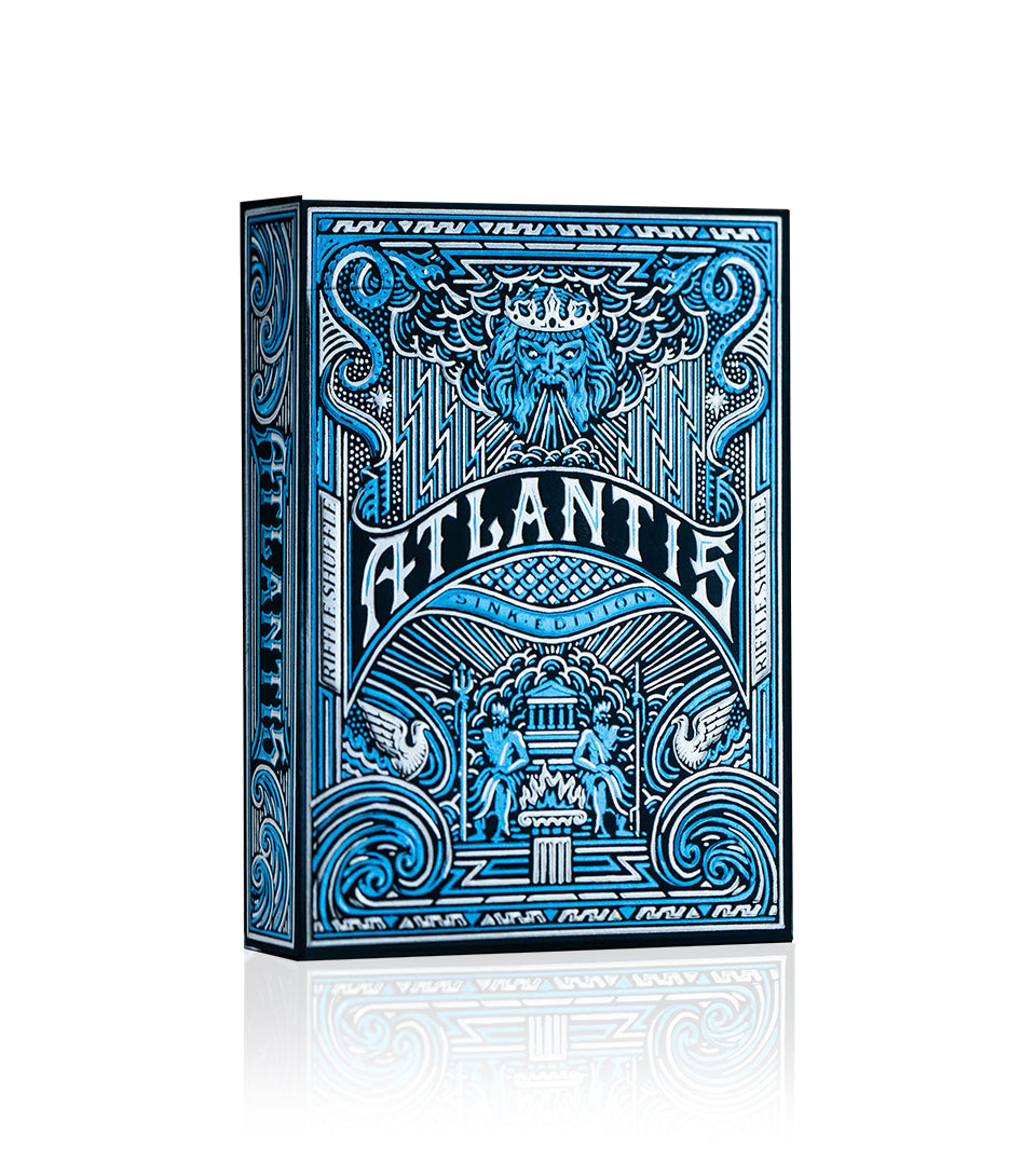 Atlantis Playing Cards - Rise Edition – Riffle Shuffle Playing Card Co