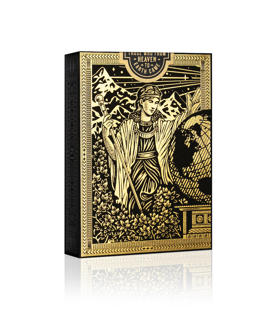 King Arthur Playing Cards - Golden Knight – Riffle Shuffle Playing Card Co
