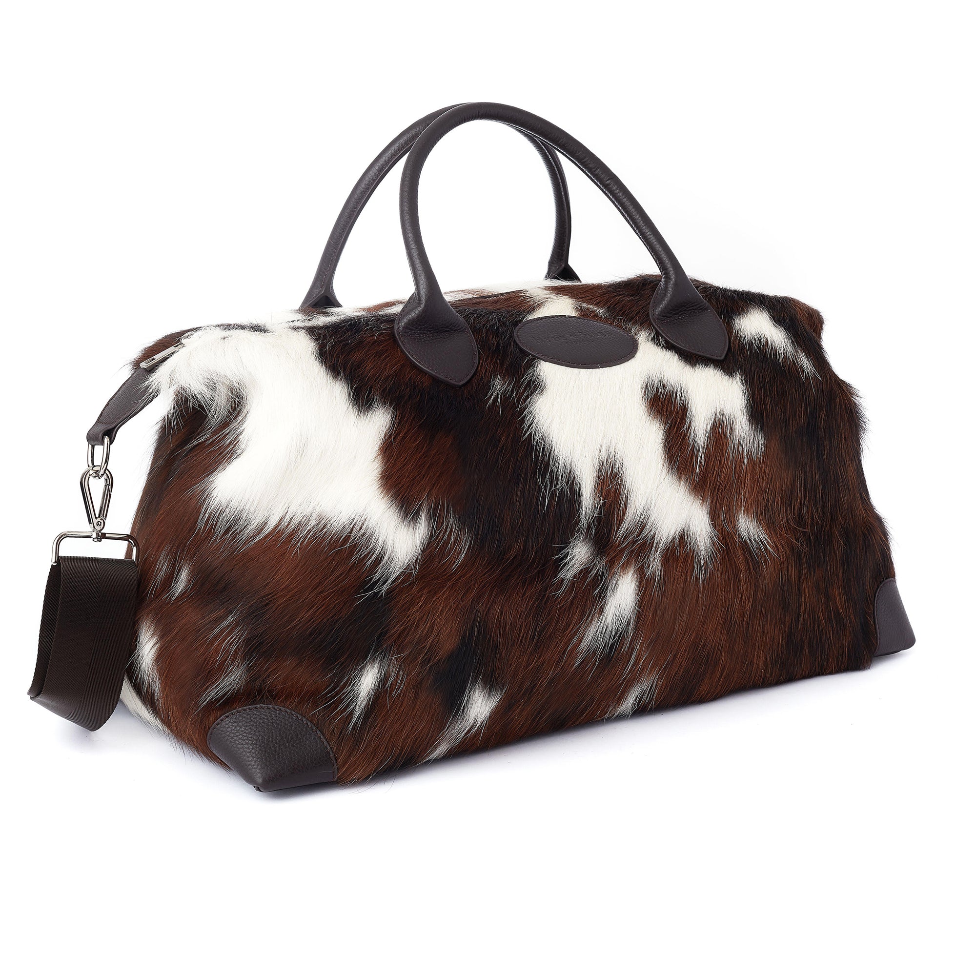 Cowhide Travel Bag | Cowhide Overnight Bags | Hyde & Hare