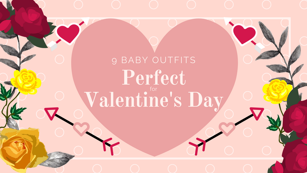 9 trajes de bebé perfectos para el día de San Valentín, ShoptheKei.com