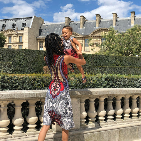 Niño pequeño en París, mi niño pequeño y yo jugamos en Jardin des Tuileries, hice conjuntos a juego para mamá y bebé, ShoptheKei.com