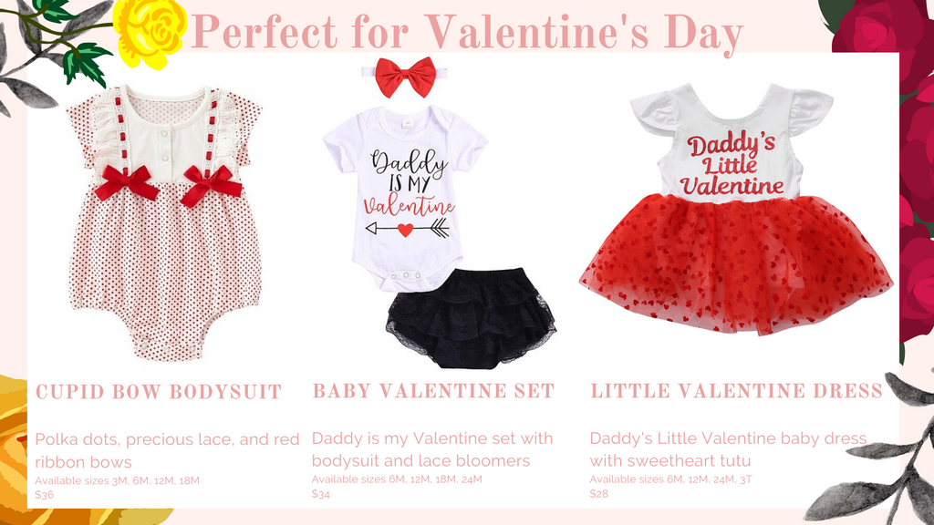 9 trajes de bebé perfectos para el día de San Valentín, ShoptheKei.com