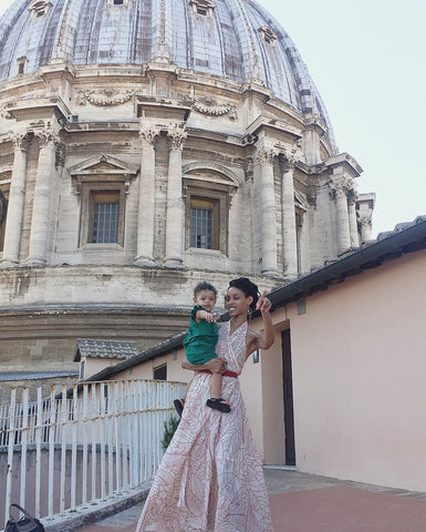 Kei y Nyaeli Kucera en Italia