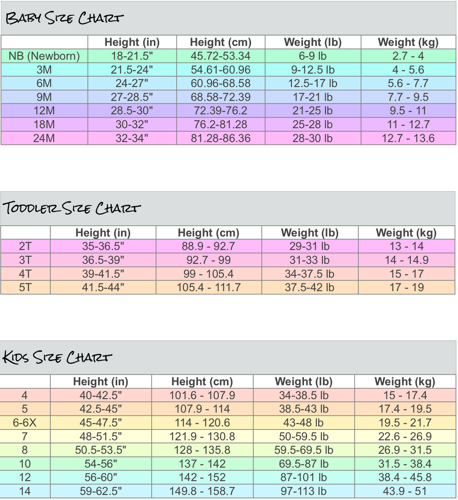 Dress Size Chart Templates, Free, Download | vlr.eng.br