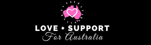 Amor y apoyo para Australia. Cómo estamos trabajando juntos para ayudar a Australia. Tú también puedes ayudar. ShoptheKei.com