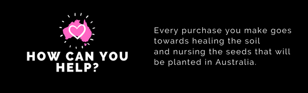 ¿Quieres ayudar a Australia? Con cada compra que hagas, plantamos un árbol en Australia desde ahora hasta finales de febrero. ShoptheKei.com