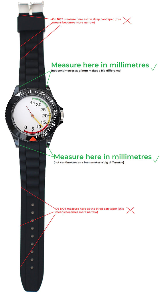 HOW TO: Find your Watch Strap Size