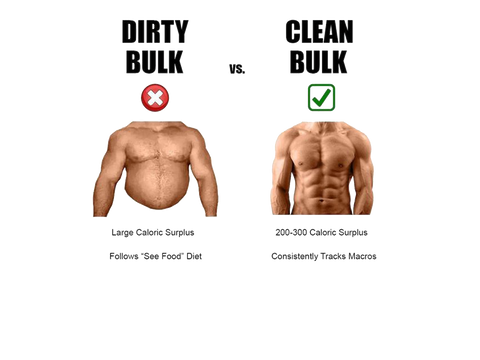 Dirty Bulk vs Clean Bulk: Which One is Better?