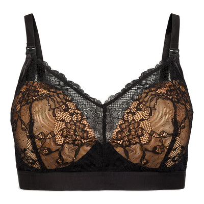 Ooh La La Nursing Bralette (Black/Nude), Oh La Lari®