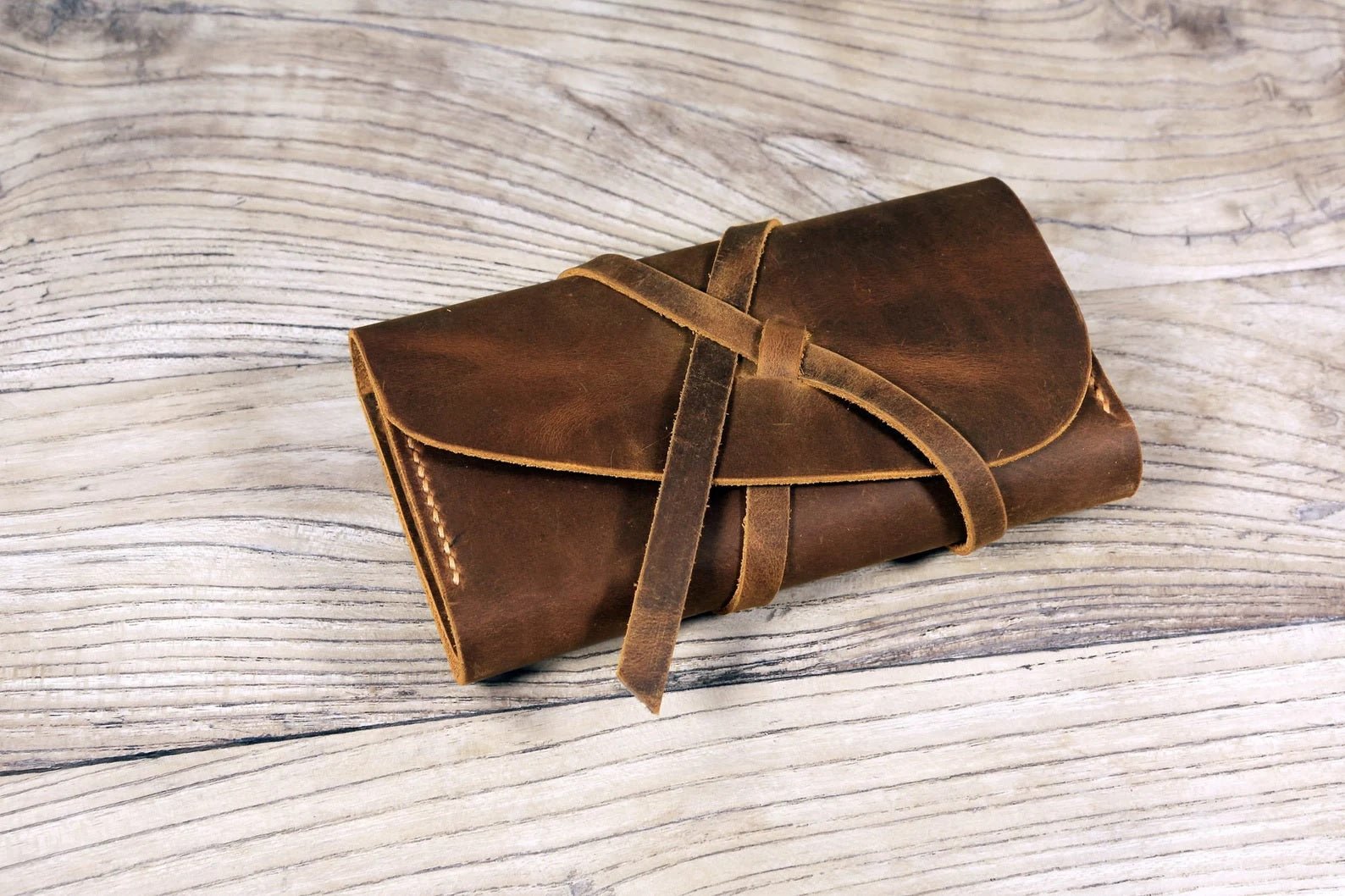 Handcrafted Leather Tobacco Pouch