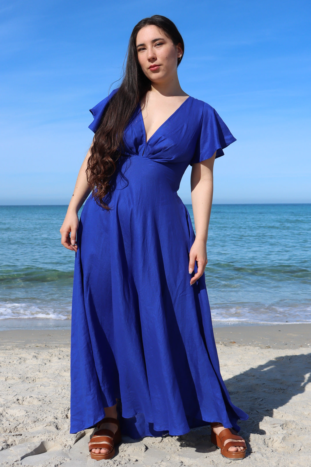 Adele Royal Blue Dress