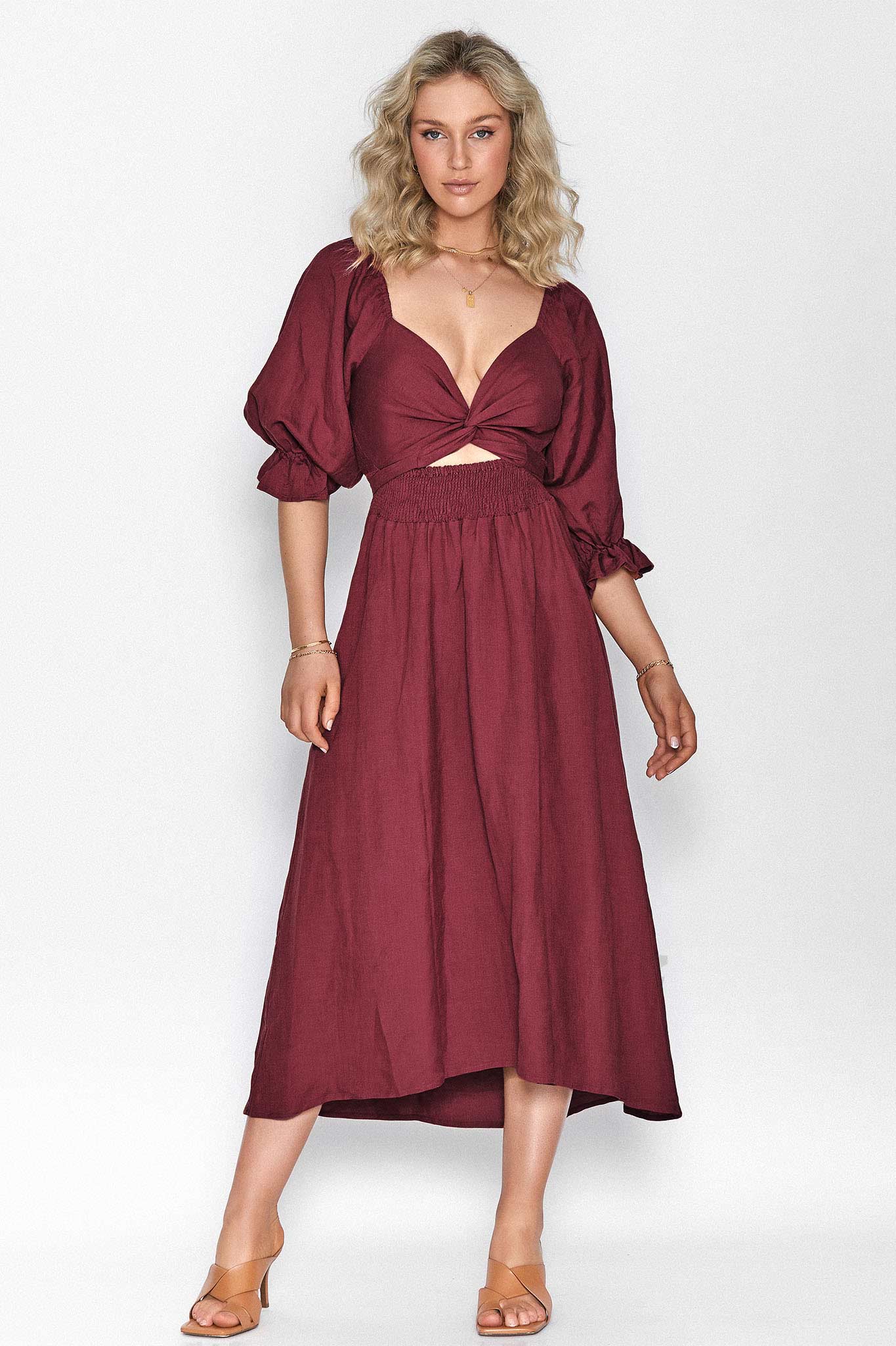 Charlotte Plum Dress