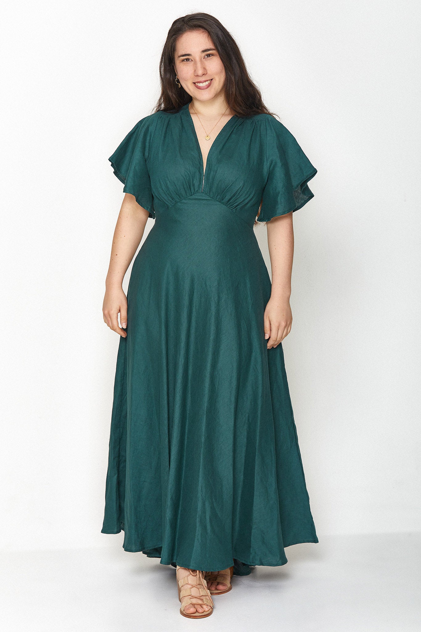 Athena Emerald Dress