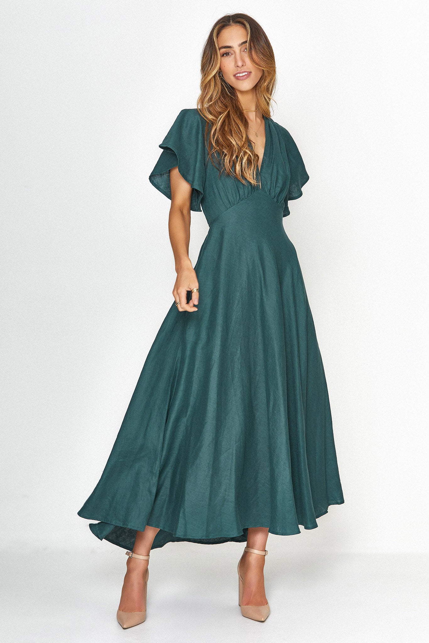 Athena Emerald Dress