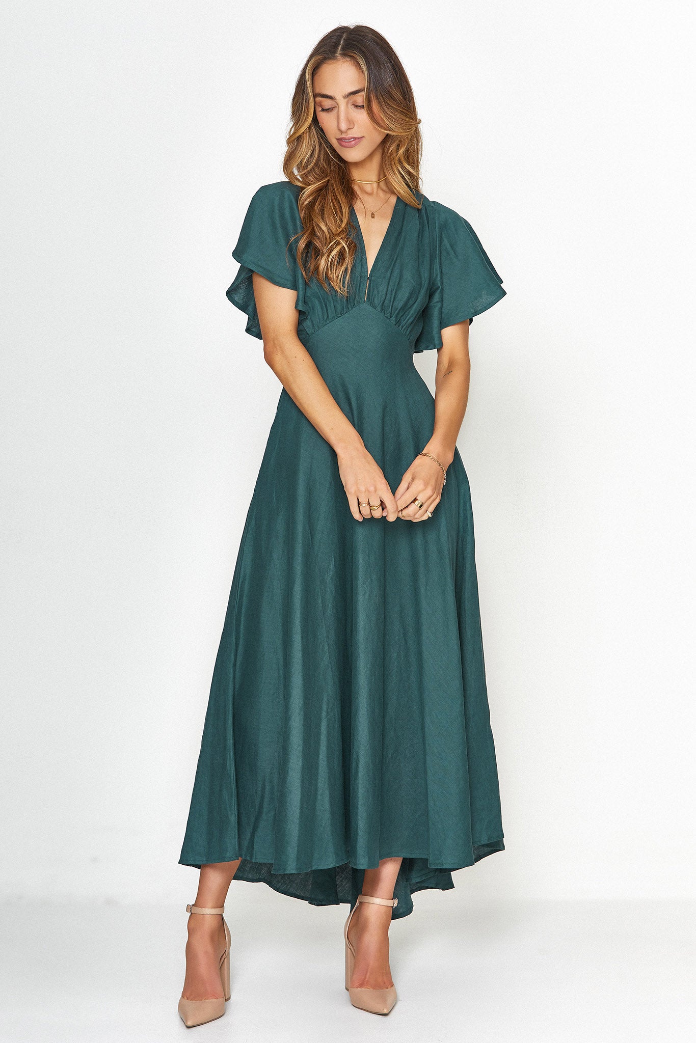 Athena Emerald Dress