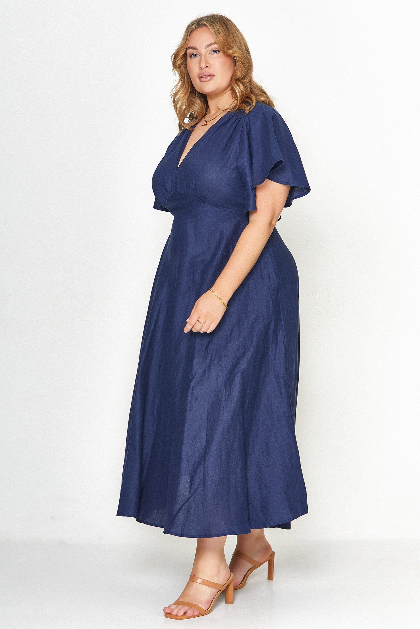 Athena Navy Dress