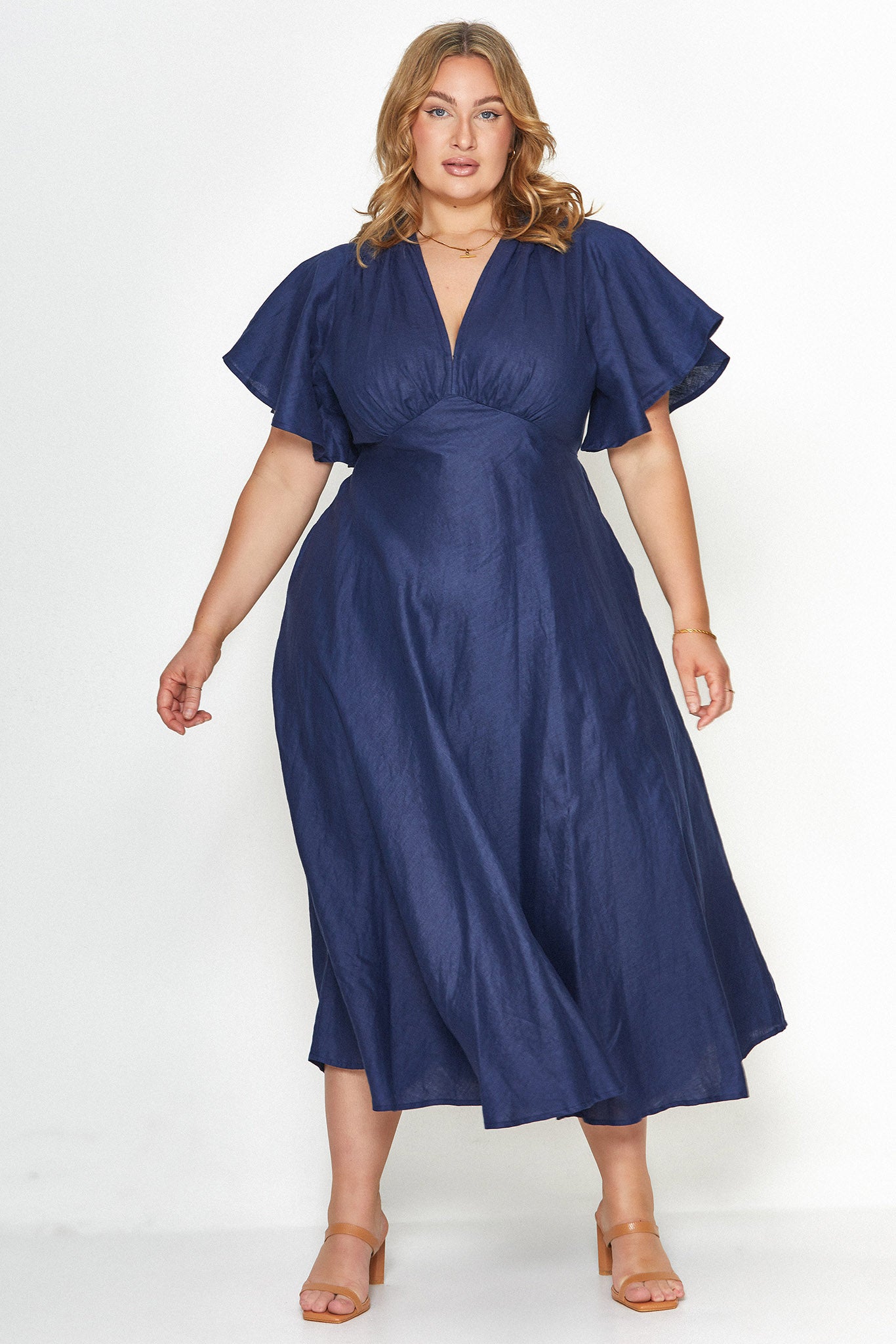 Athena Navy Dress