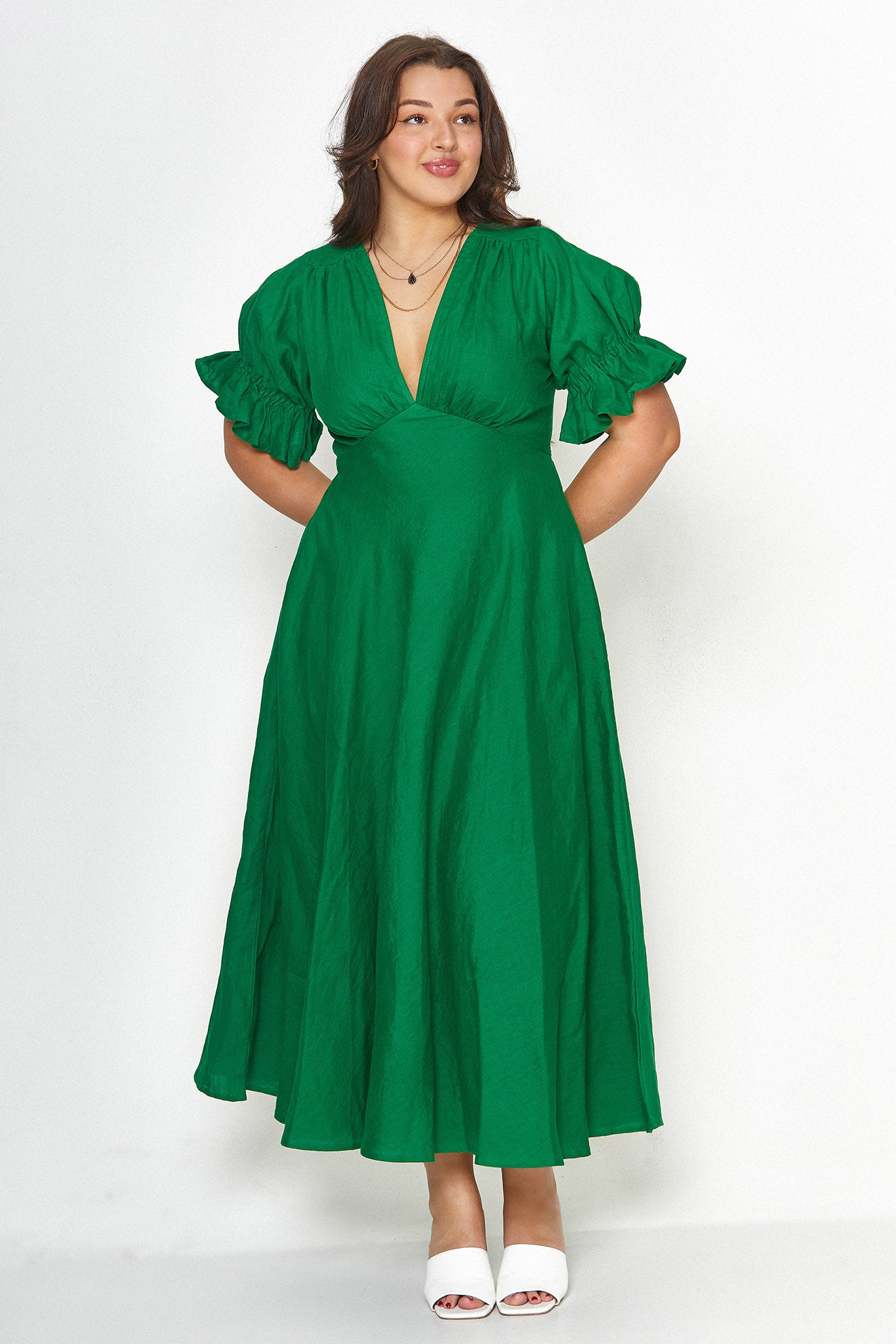 Pandora Green Dress