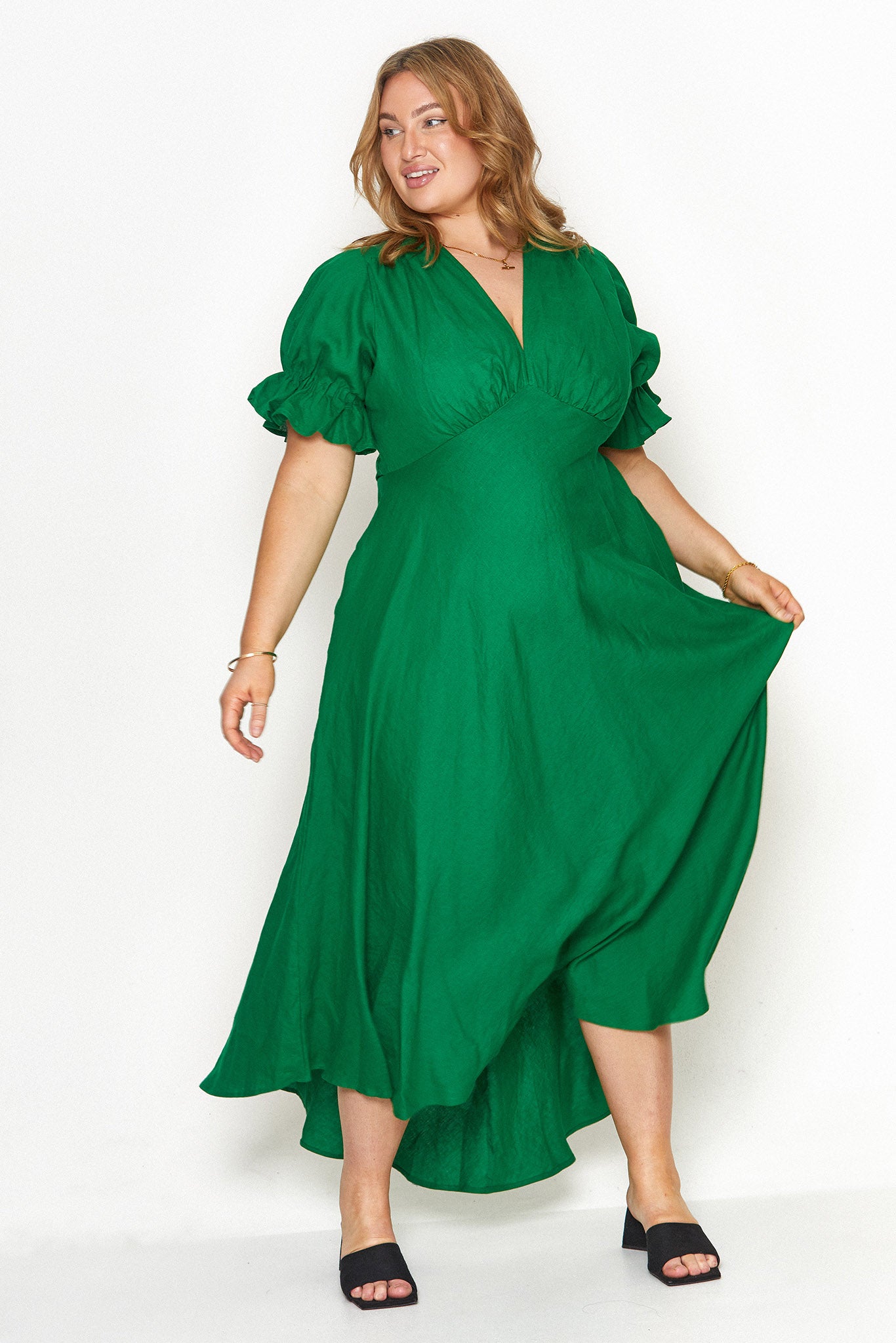 Pandora Green Dress