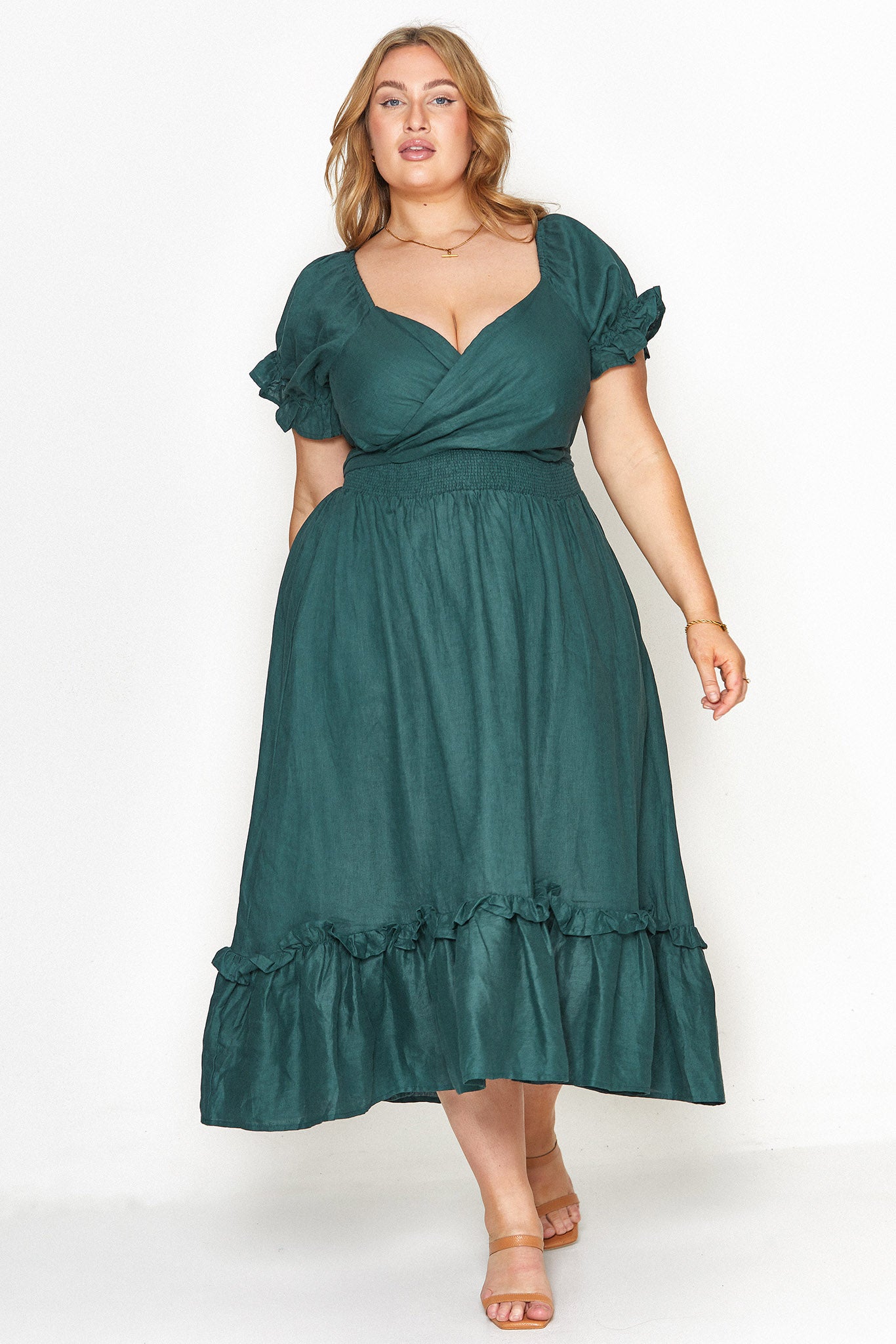 Marianne Emerald Dress