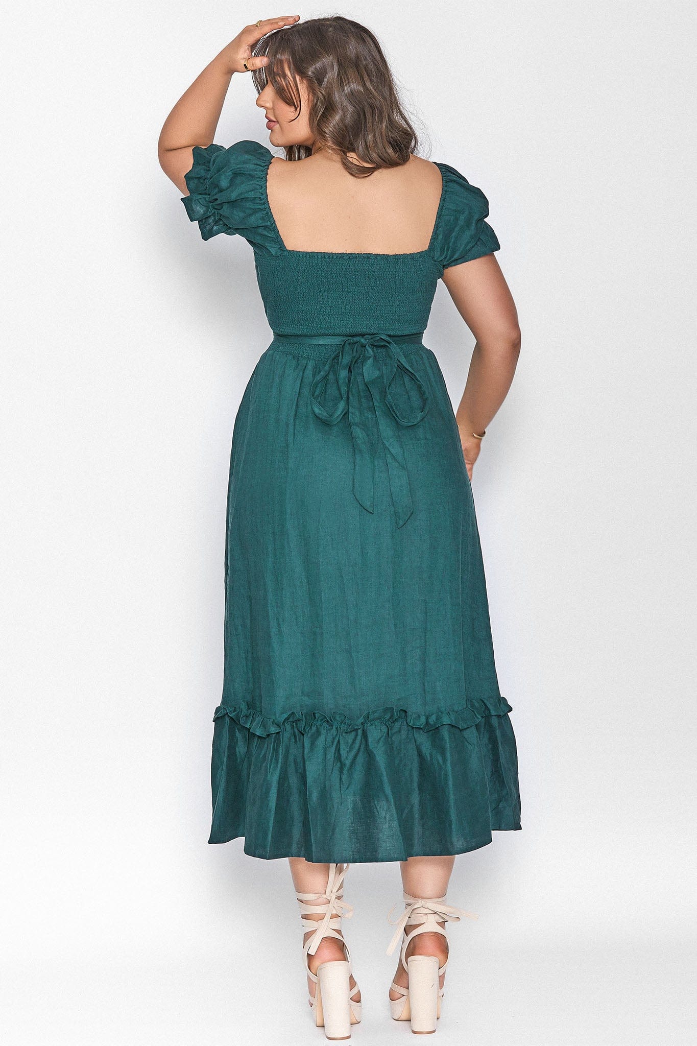 Marianne Emerald Dress