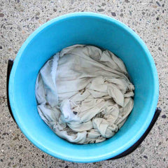 How to dye fabric with onion