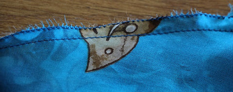 How to finish seams on delicate fabric