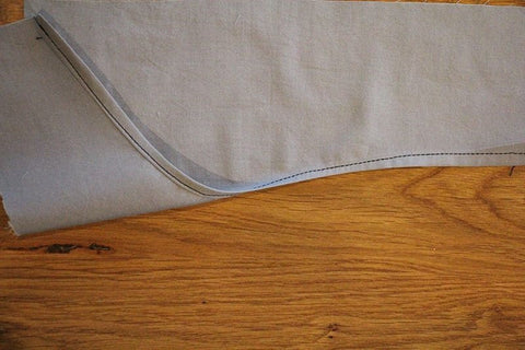 Sewing a curved hem (finished)