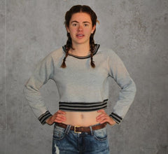 Cropped hoody sewing pattern