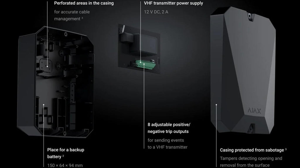 Ajax vhfBridge White internal components explained