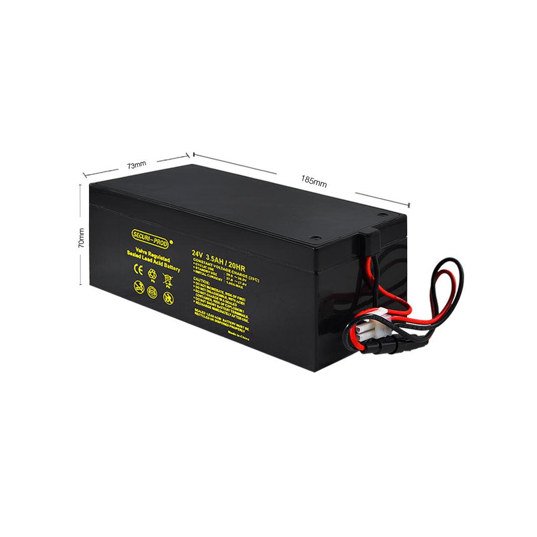 Securi Prod 24V 3.5AH Rechargeable Sealed Lead Acid Battery IOTREND