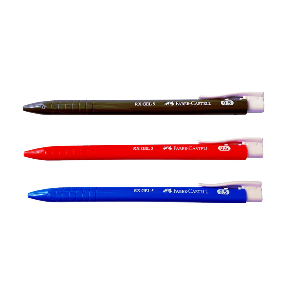 Faber Castell RX5 Gel Ink | 0.5mm Pen - 1 Station Hub