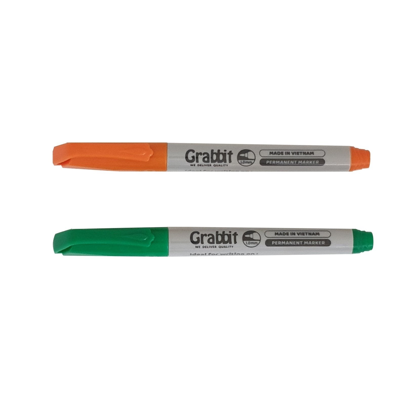 Grabbit Sharpliner Permanent Marker - Orange + Green