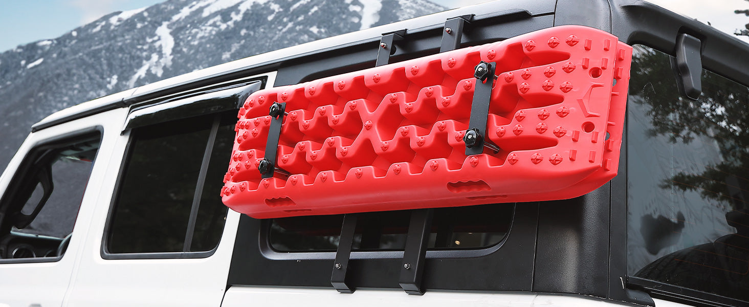 Rear Window Storage Panel Kit Compatible with Wrangler JL, Mounting Pl