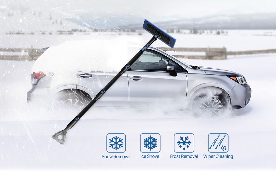 foam snow broom for car