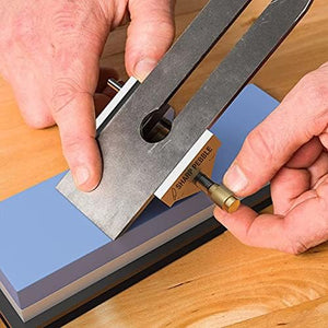Sharp Pebble Knife Sharpening Stone Kit-Grit 1000/6000 Wet Stone-Built In  Angle Guides - Knife Sharpeners, Facebook Marketplace