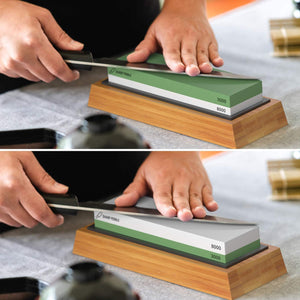 Razorri Knife Sharpening Stone Kit, Double-Sided 400/1000 and 3000