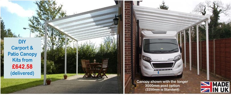 DIY Carport Canopy Veranda Kit