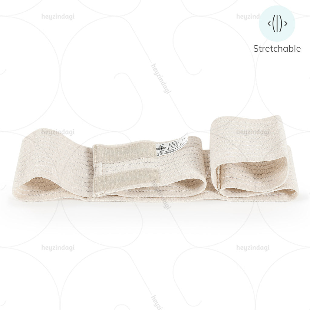 Oppo Medical Ankle Wrap 2101 for weak ankles and sprains. Designed with Pre-stitched foot loop and velcro fasteners, worn in a figure of eight pattern.