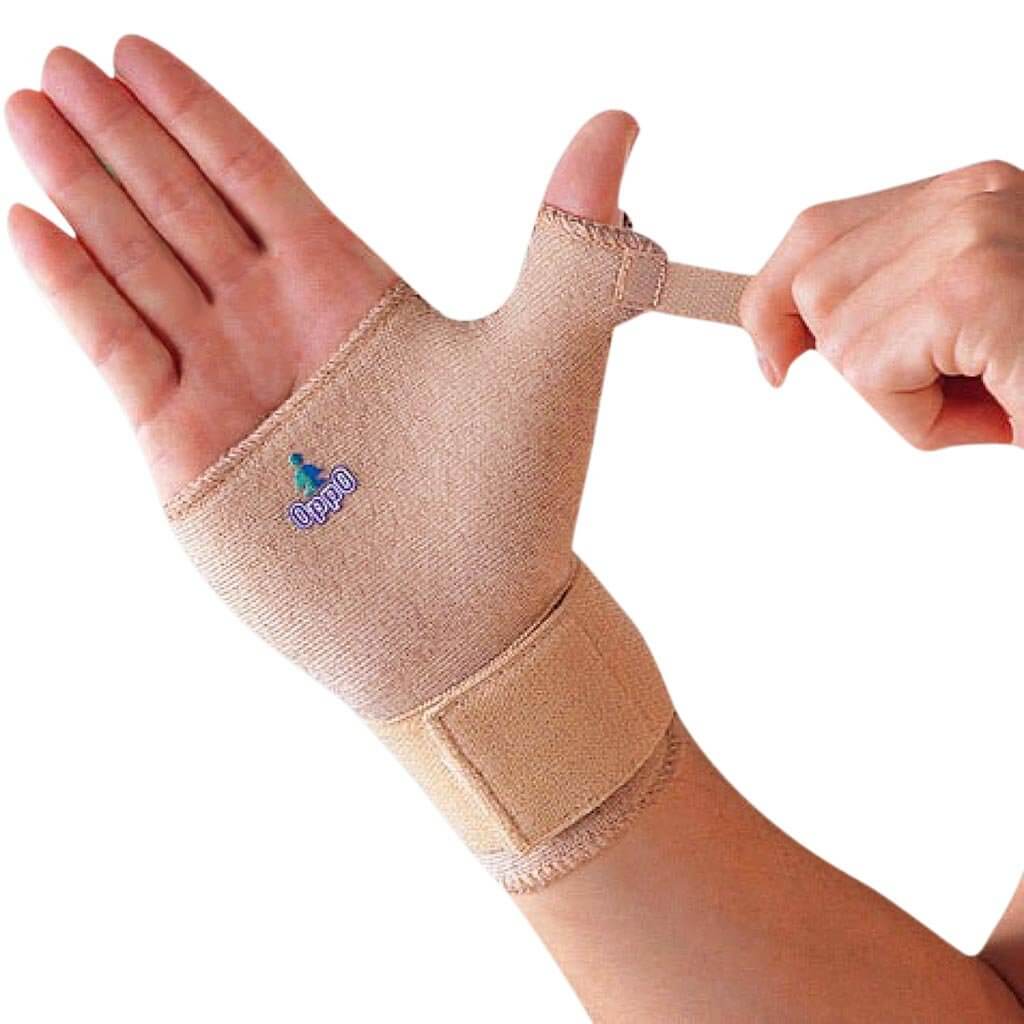 Wrist & thumb support (1084) available in the S,M,L or XL Size - by Oppo Medical USA  | Order online at Heyzindagi.in