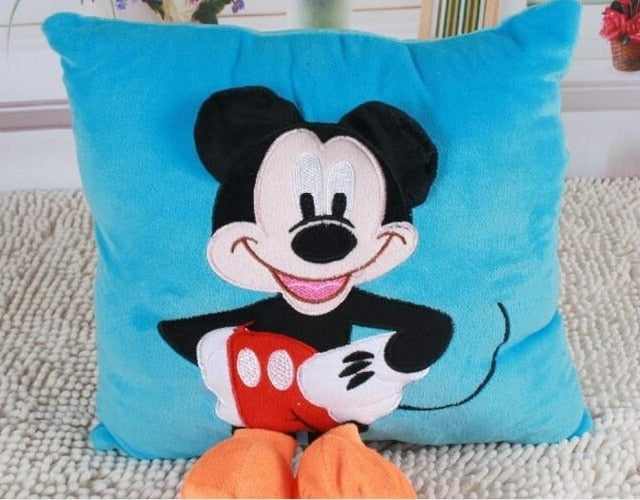mickey mouse plush pillow