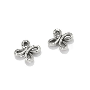 JA0003 Interlok Curve Post Earrings - Michele's Boutique & Gifts