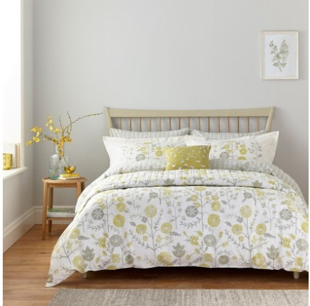 Sanderson Home Batik Garden Linden Slate Bedding Charmed Interiors